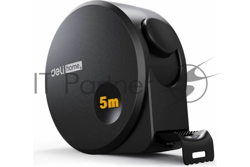 Рулетка Home Series Deli HT8519 5м х 19мм Эксклюзивный дизайн, Корпус - высококачественный софттач пластик