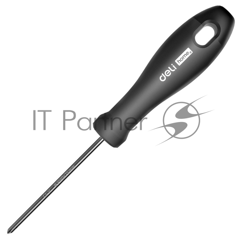 Крестовая отвертка Home Series Deli HT1203 PH0x75мм Эксклюзивный дизайн. Рукоятка из высококачественного софттач пластика