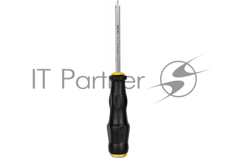 Крестовая отвертка со сквозным хвостовиком (ударная) Deli DL627004 PH2x100