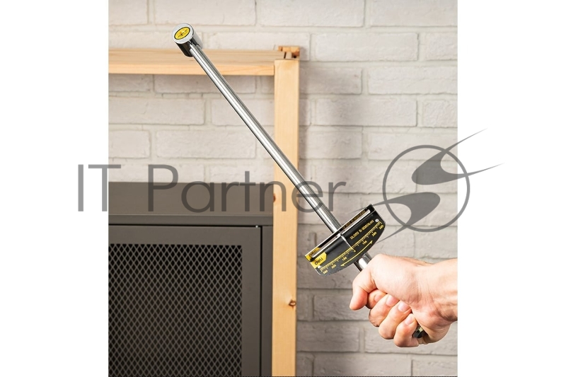 Динамометрический ключ Deli DL300 0-300Нм, 1/2, длина 480мм, головка Cr-V, противоскользящая рукоятка