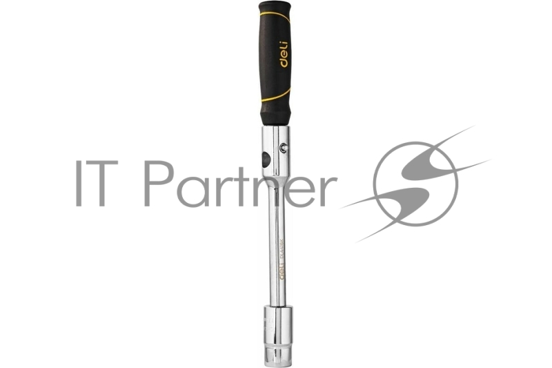 Крестообразный балонный гаечный ключ Deli DL4416K 1/2 17/19мм + 21/23мм Материал Cr-V, противоскользящая ручка, сумка на молнии