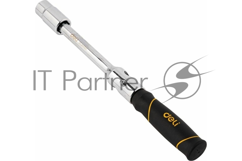 Крестообразный балонный гаечный ключ Deli DL4416K 1/2 17/19мм + 21/23мм Материал Cr-V, противоскользящая ручка, сумка на молнии