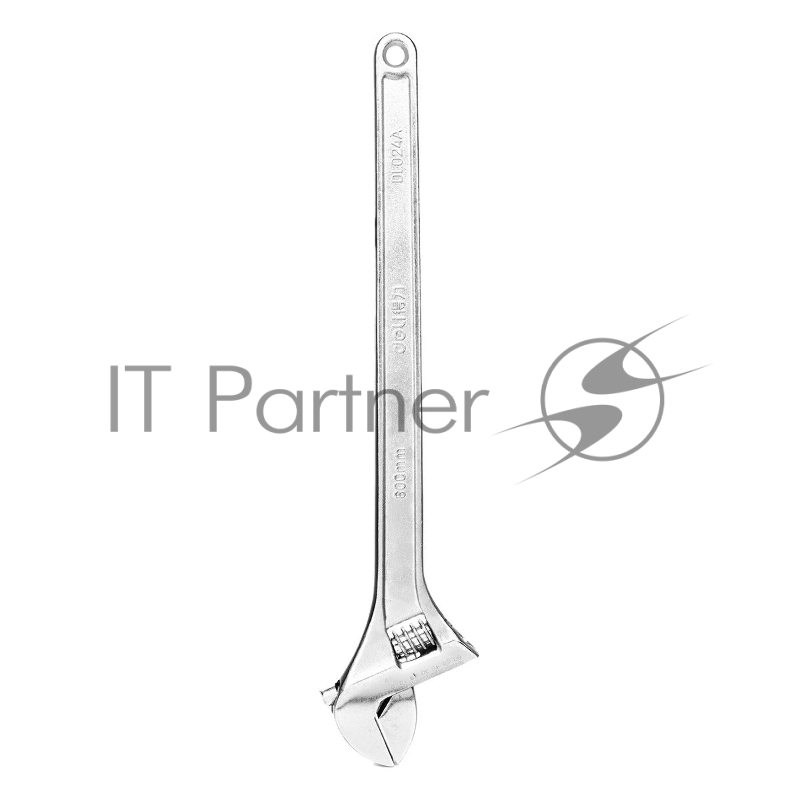 Разводной ключ Deli DL024A 24 Длина: 600 мм. Регулируемый размер зажима: 0-62 мм. Кованая специальная инструментальная сталь. Хромированная отделка.