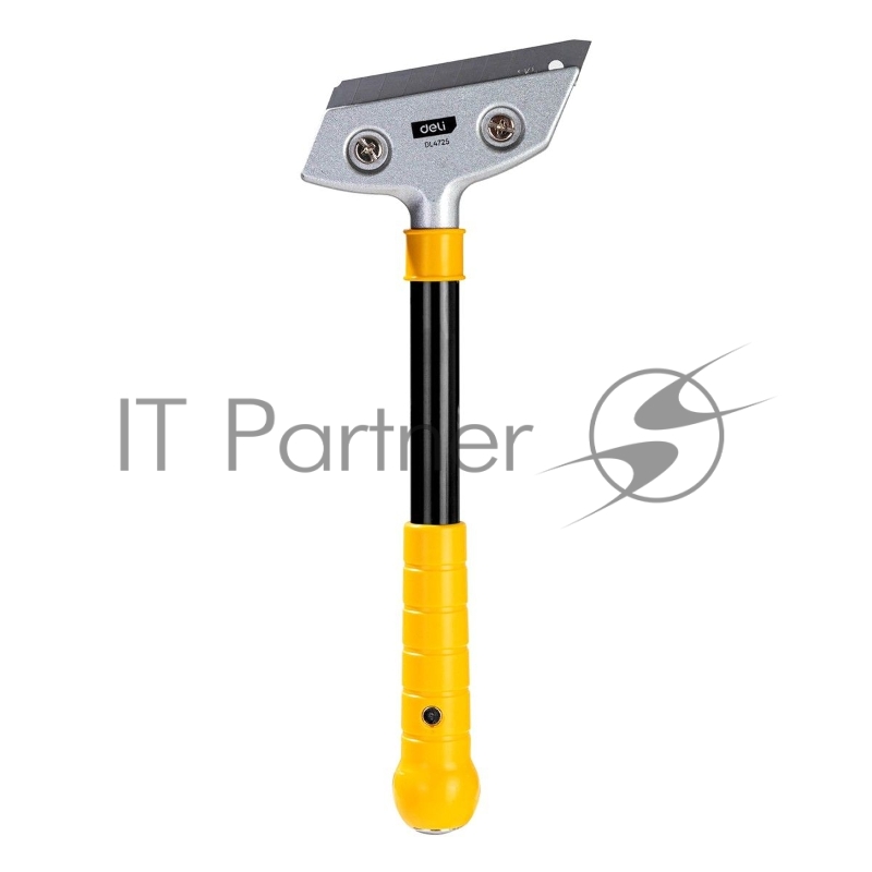 Скребок Deli DL4725 300мм Сталь SK5, Лезвие: глубина 18мм, толщина 0,5мм