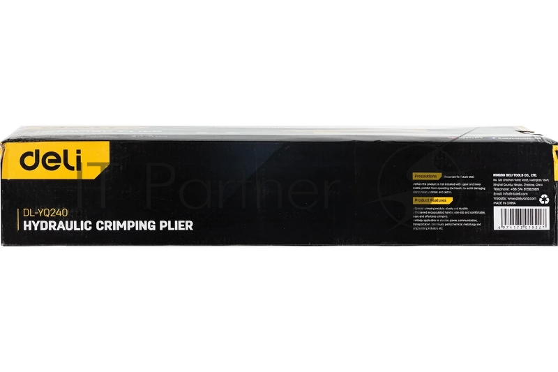 Ручной пресс (кримпер) гидравлический Deli DL-YQ240