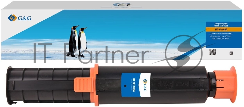 Картридж лазерный G&G GG-W1103A черный (2500стр.) для HP Neverstop Laser 1000/1200