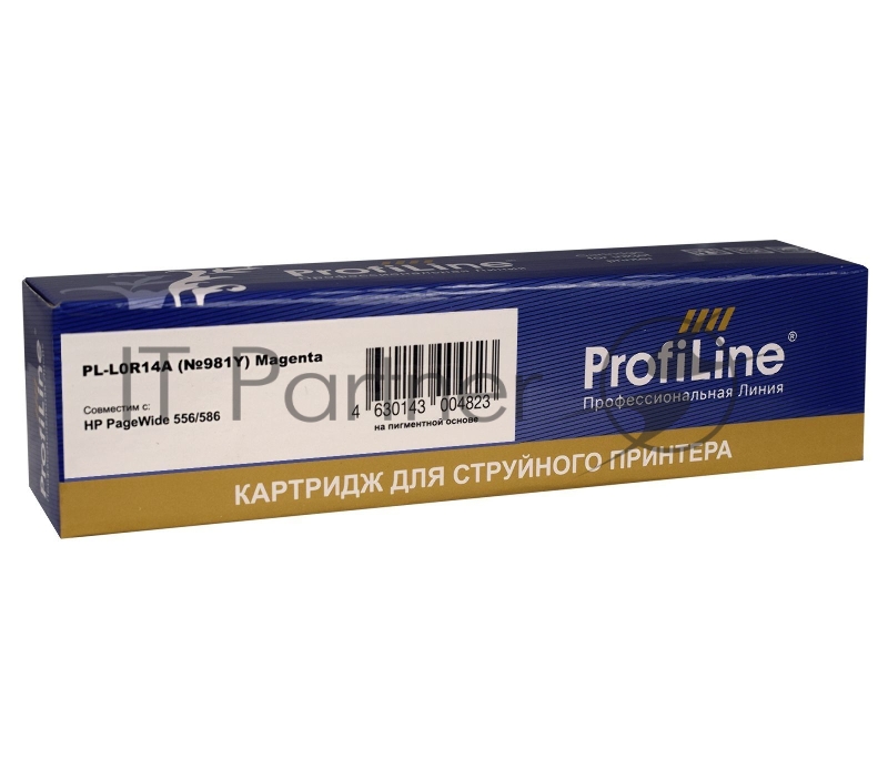Струйный картридж PL-L0R14A (№981Y) для принтеров HP PageWide 556/586 с чернилами на пигментной основе Magenta 183 мл ProfiLine