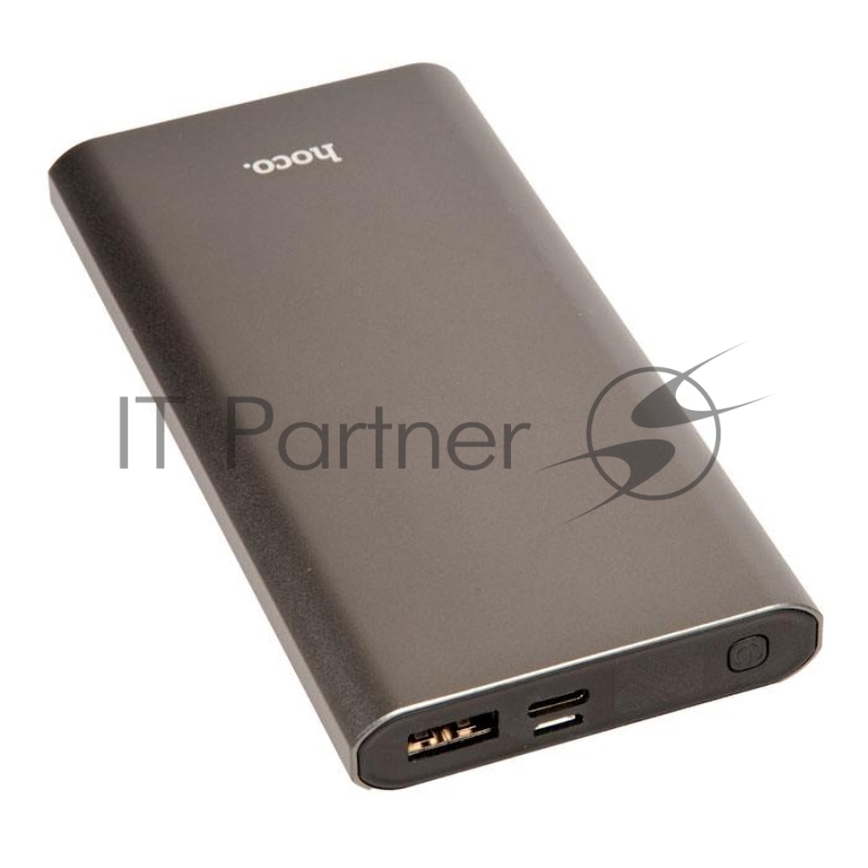 Внешний аккумулятор HOCO J68 Resourceful 5V, 2.0A, 10000mAh, серый