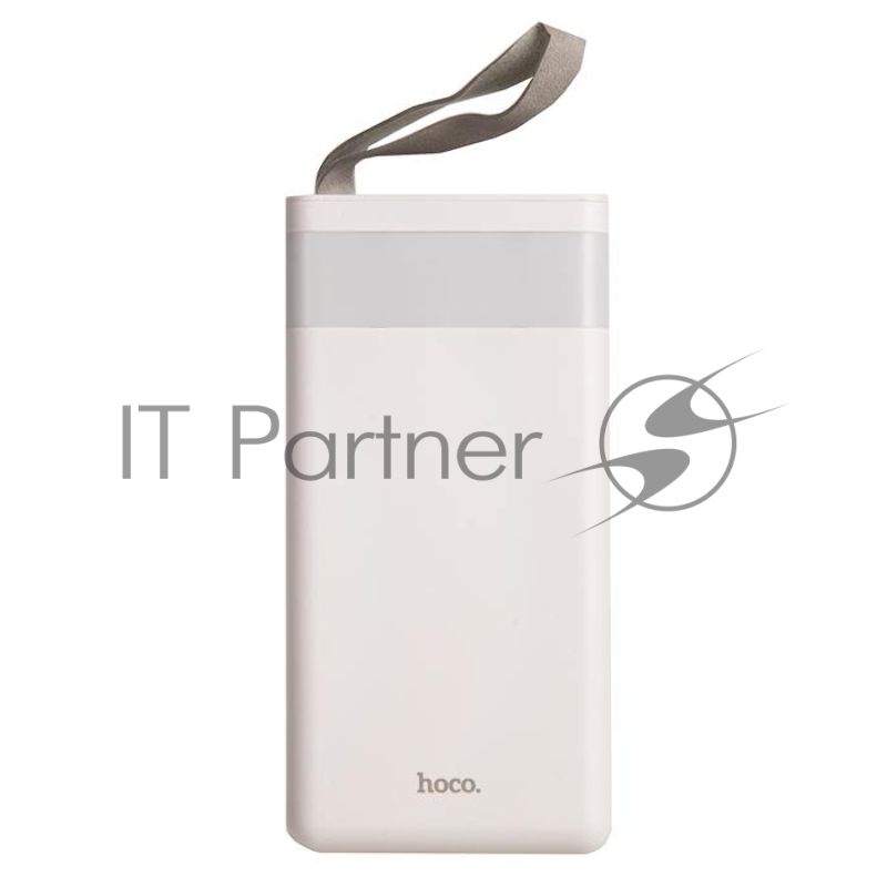 Внешний аккумулятор HOCO J73 Powerful desk lamp power bank, 2.0А (30000mAh), белый