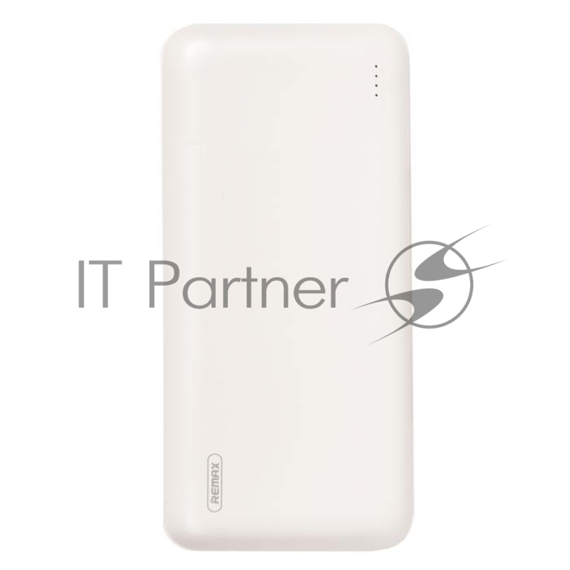 Внешний аккумулятор REMAX RPP-166 Lango Power Bank, 2.1A, (20000mAh), белый
