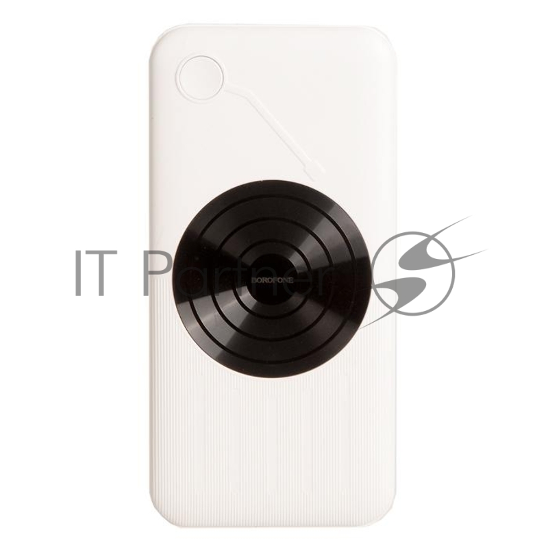 Внешний аккумулятор BOROFONE BJ7 Prospect wireless fast беспроводная быстрая зарядка (10000mAh), белый