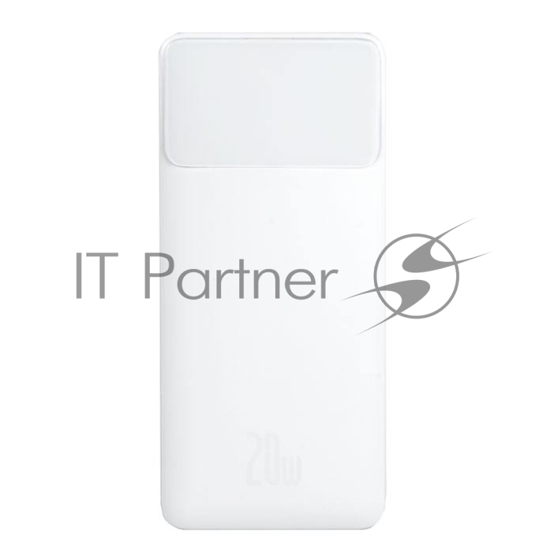 Внешний аккумулятор BASEUS Bipow Digital Display 20W, 3.0A (30000 mAh), белый