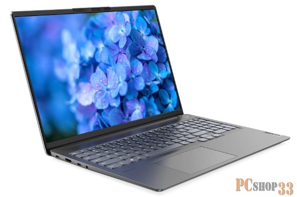 Ноутбук Lenovo IdeaPad 5 PRO 16IHU6 16 2.5K (2560x1600)IPS AG, i5-11300H, 16GB DDR4 3200, 512GB SSD M.2, MX 450, WiFi, BT, TPM2, IR&HD Cam, 75Wh, 95W USB-C, NoOS, 1Y, Storm Grey, 1.9kg
