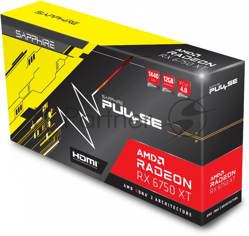 Видеокарта Sapphire RX6750XT PULSE 12GB GDDR6 HDM 3xDP LITE 11318-03-20G (292550)