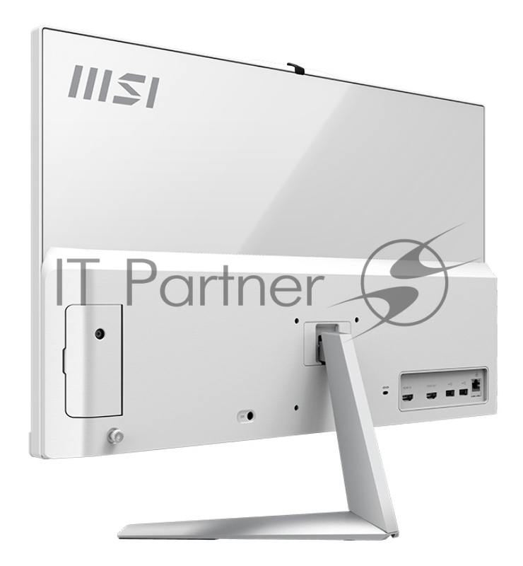 Моноблок MSI Modern AM242T 12M-063RU 23.8 Full HD Touch i5 1240P (1.7) 16Gb SSD512Gb Iris Xe Windows 11 Professional GbitEth WiFi BT 120W белый 1920x1080