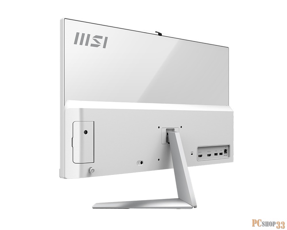 Моноблок MSI Modern AM242TP 12M-065XRU 23.8 Full HD Touch i5 1240P (1.7) 8Gb SSD512Gb Iris Xe noOS GbitEth WiFi BT 120W Cam белый 1920x1080