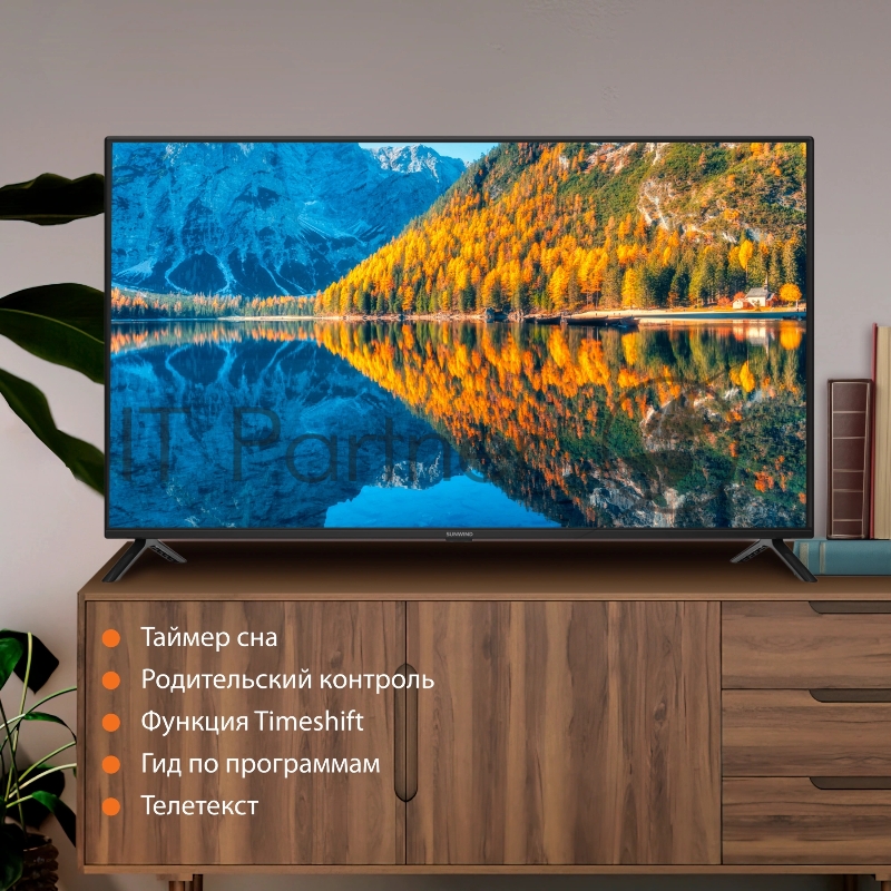 Телевизор SunWind 40 SUN-LED40XB201, FULL HD, черный