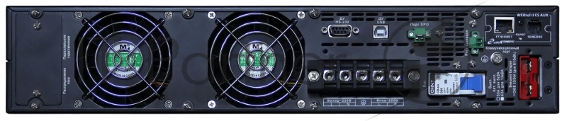 Источник бесперебойного питания 10000 ВА/10000 Вт (on-line, Iзу=4А,внешняя АБ 240В, Rack/Tower) ATS 10000 R-E