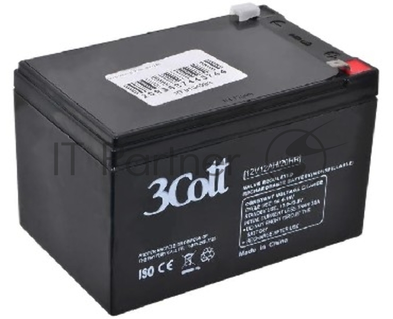 Аккумуляторная батарея 3Cott 12V12Ah {0104363}