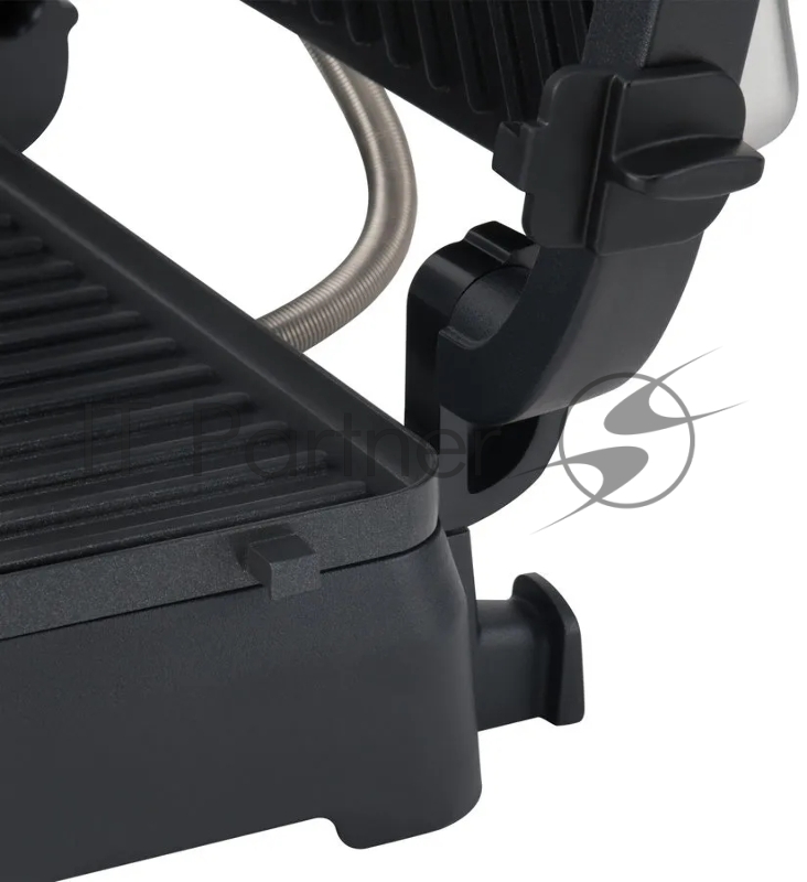 Электрогриль Hyundai HYG-2074 1800Вт серебристый/черный