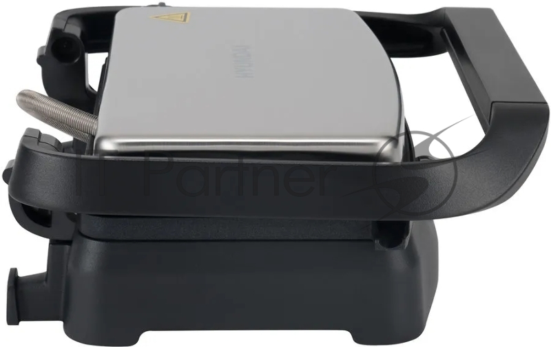 Электрогриль Hyundai HYG-2074 1800Вт серебристый/черный