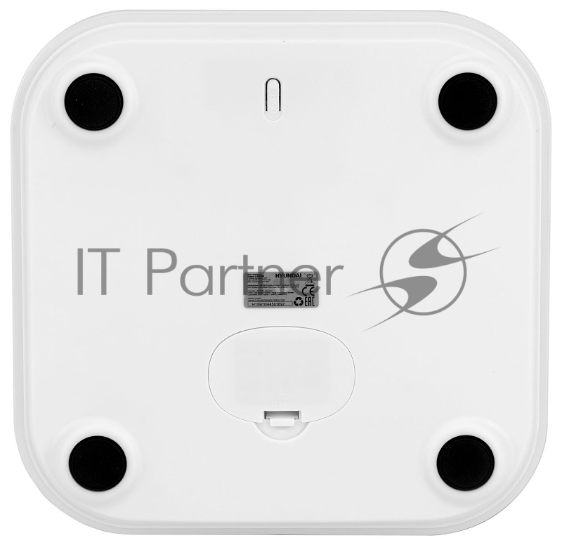 Весы напольные электронные Hyundai H-BS03686 макс.180кг белый