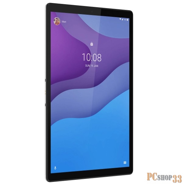 Планшет Lenovo Tab M10 HD TB-X306F (ZA6W0000PL) 10.1 IPS HD(1280x800) TDDI 400nits / MediaTek Helio P22T(8C, 8x A53 @2.3GHz) / 4GB LPDDR4X-3200 / 64GB eMMC / WIFI / Rear 8.0MP / Front 5.0MP / BT / GPS / Touch / Type-C / microSD (supports FAT32 up to