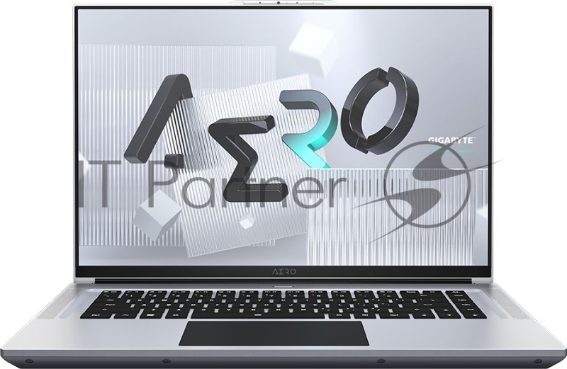 Ноутбук Gigabyte Aero 16 Core i7 12700H 32Gb SSD1Tb NVIDIA GeForce RTX3070Ti 8Gb 16 OLED UHD+ (3840x2160) Windows 11 Professional grey WiFi BT Cam