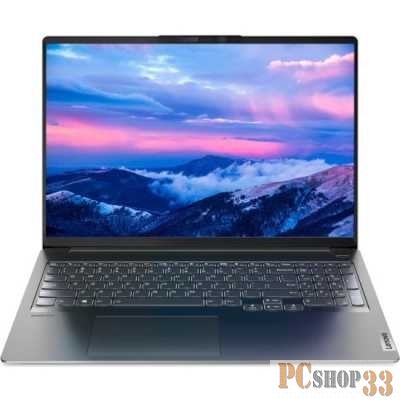 Ноутбук Lenovo IdeaPad 5 Pro 16ACH6 16(2560x1600)/AMD Ryzen 5 5600H(3.3Ghz)/16384Mb/512SSDGb GeForce GTX1650(4096Mb)/Cam/BT/WiFi/75 1y/1.9kg/grey/Win11Home + 135W, RU kbd
