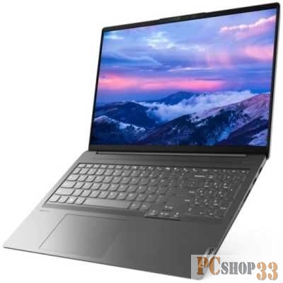 Ноутбук Lenovo IdeaPad 5 Pro 16ACH6 16(2560x1600)/AMD Ryzen 5 5600H(3.3Ghz)/16384Mb/512SSDGb GeForce GTX1650(4096Mb)/Cam/BT/WiFi/75 1y/1.9kg/grey/Win11Home + 135W, RU kbd