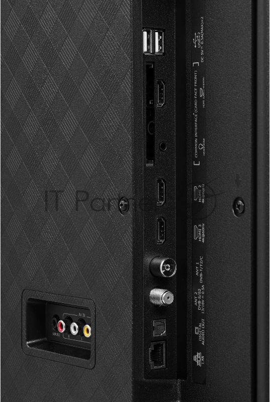 Телевизор LED Hisense 50 50A6BG черный 4K Ultra HD 60Hz DVB-T DVB-T2 DVB-C DVB-S DVB-S2 WiFi Smart TV