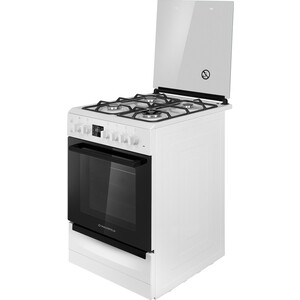 Газовая плита с электрической духовкой MAUNFELD MGC60ECW05