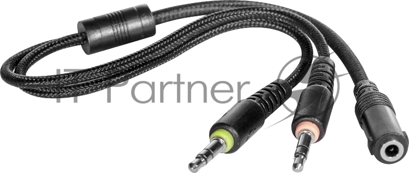 Гарнитура GAMING CUJO BLACK/RED 64505 DEFENDER