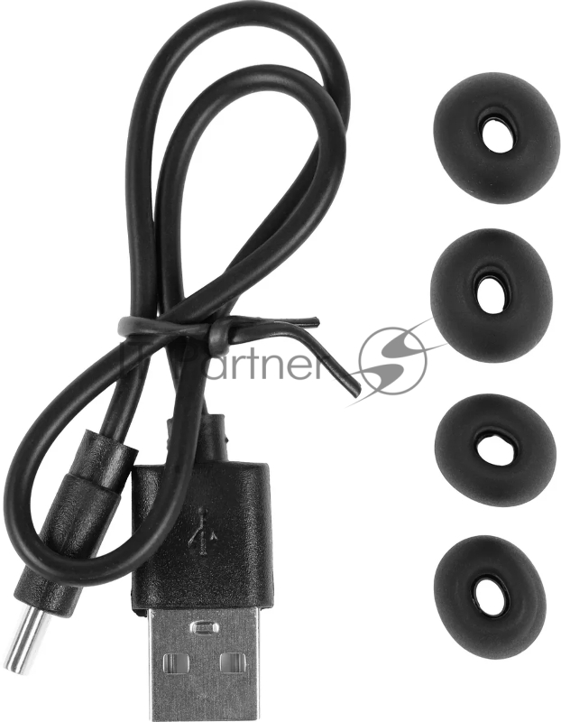 Гарнитура DENN TWS039, Bluetooth, вкладыши, темно-синий