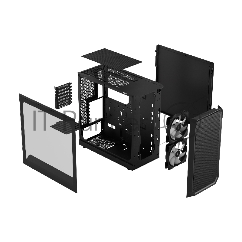 Корпус Fractal Design Focus 2 RGB Black TG Clear Tint / FD-C-FOC2A-03