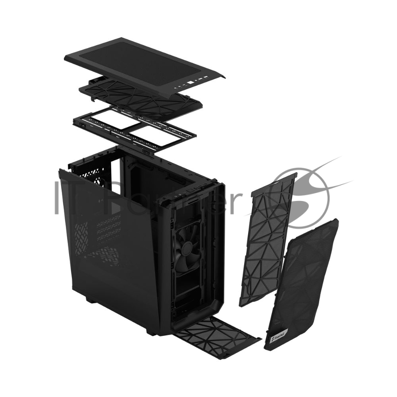 Корпус Fractal Design Meshify 2 Mini Black TG Dark Tint / FD-C-MES2M-01