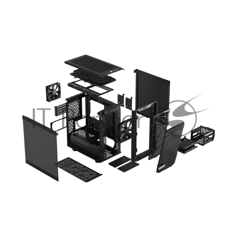 Корпус Fractal Design Meshify 2 Mini Black TG Dark Tint / FD-C-MES2M-01