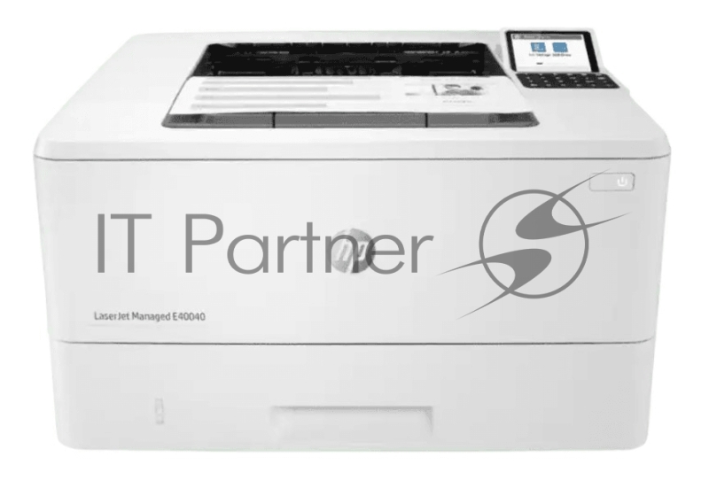 Принтер монохромный HP LaserJet Managed E40040dn, 40 стр/мин, дуплекс, сеть