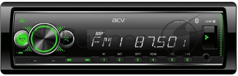 Автомагнитола ACV AVS-946BG 1DIN 4x45Вт