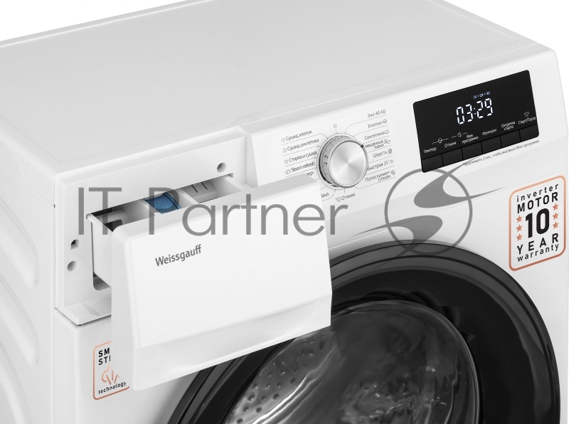 Стиральная машина Weissgauff WMD 6148 DC Inverter Steam