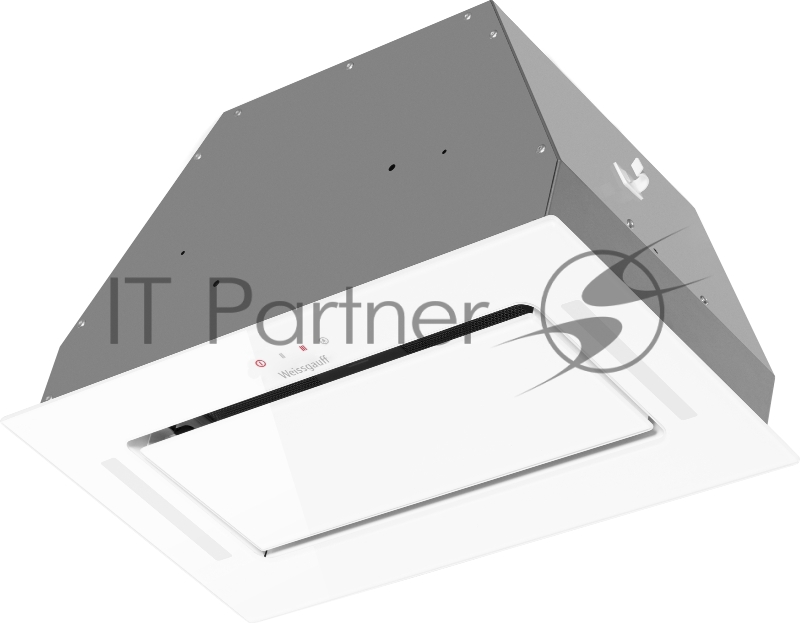Вытяжка Weissgauff Heavy 600 Touch White Glass