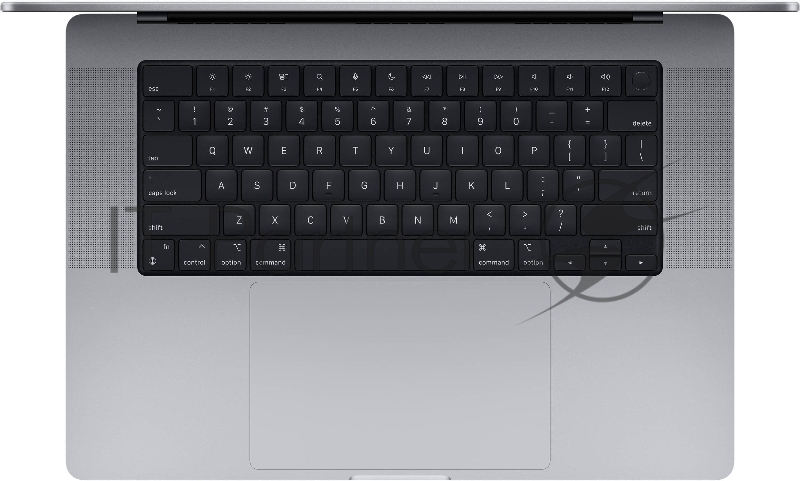 Ноутбук A2485 MK1E3LL/A Apple 16-inch MacBook Pro: Apple M1 Pro chip with 10-core CPU and 16-core GPU, RAM 16Gb / 512GB SSD - Silver Американская клавиатура