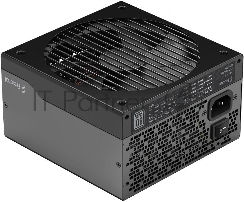 Блок питания Fractal Design ATX 850W ION+2 860 80+ platinum (24+4+4pin) APFC 140mm fan 10xSATA Cab Manag RTL