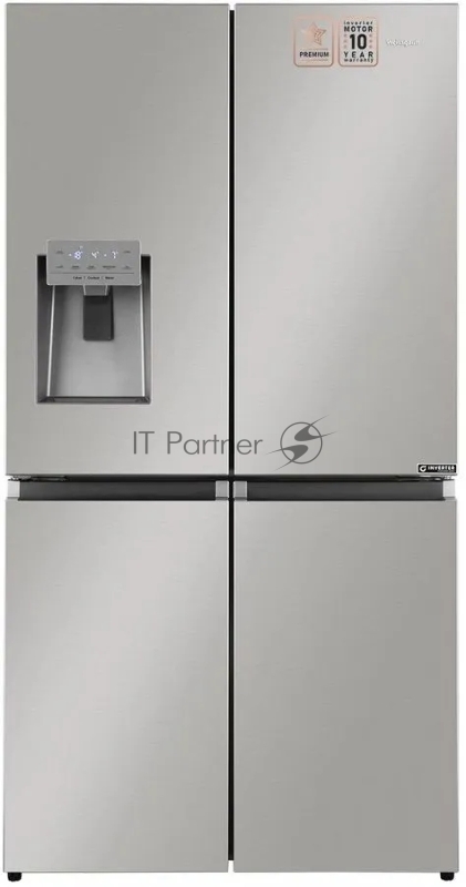 Холодильник Weissgauff WCD 685 NFX NoFrost Inverter