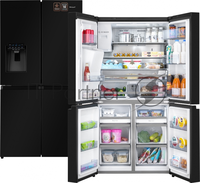 Холодильник Weissgauff WCD 687 NFBX NoFrost Inverter