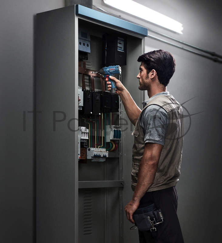 Аккумуляторный ударный гайковерт/шуруповерт Bosch GDR 120-LI, (1 АКБ + З/У), 12В, 2А*ч, кейс (06019F0007) (06019F0007) (634944)