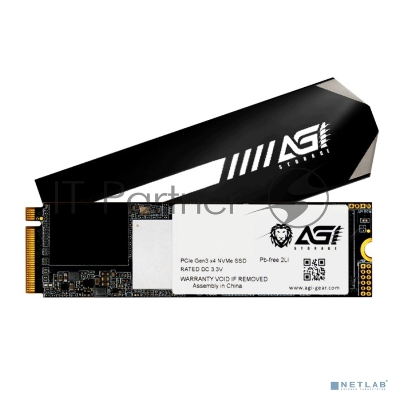 Твердотельный накопитель M.2 2280 256GB AGI AI218 Client SSD PCIe Gen 3x4 3D TLC (AGI256GIMAI218) (611719)