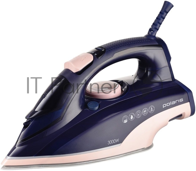 Утюг POLARIS PIR 3074 SG AA 3m Синий/розовый 3000 Вт