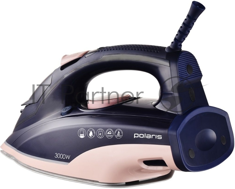 Утюг POLARIS PIR 3074 SG AA 3m Синий/розовый 3000 Вт
