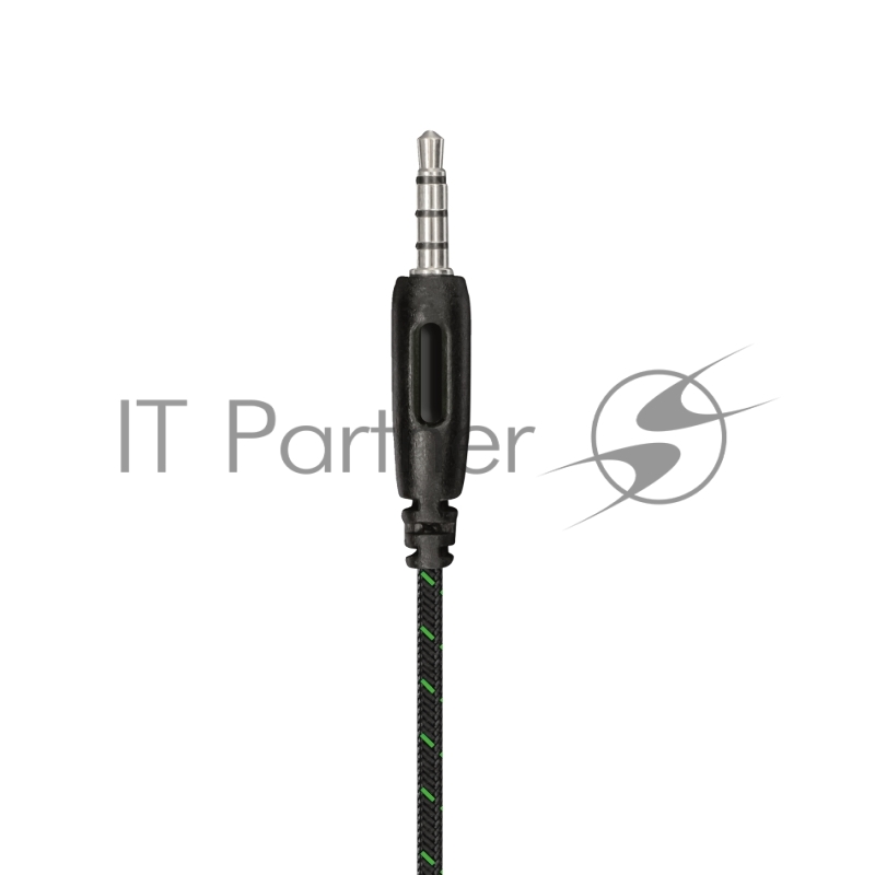 Стерео наушники с микрофоном Trust 24324 проводные игровые черные GXT 323X Carus